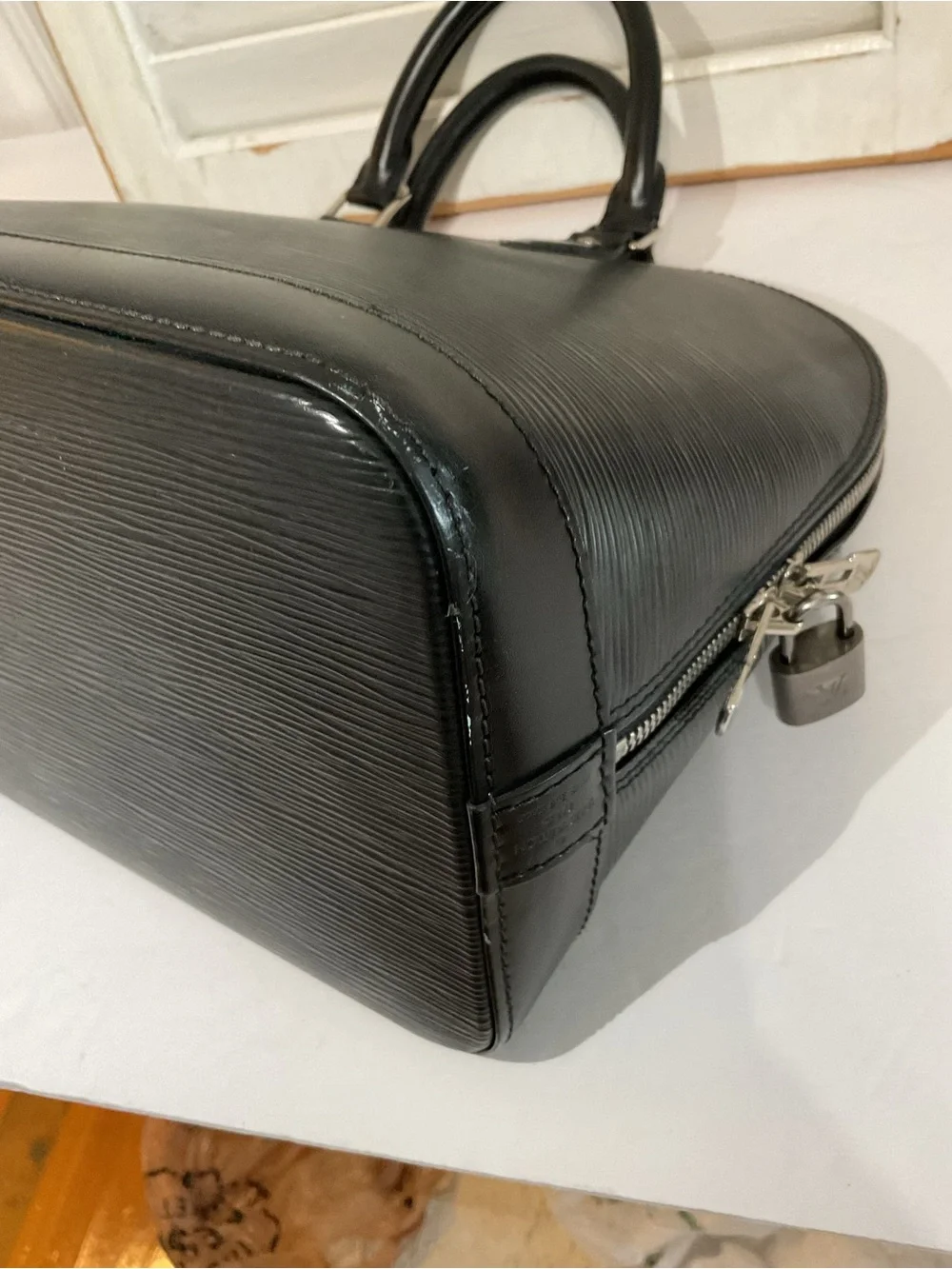 Louis Vuitton Alma PM Bag Epi Leather